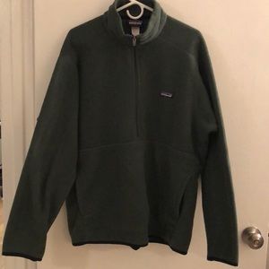 Patagonia men’s green fleece size large